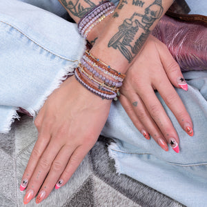 Forget Me Not Blue Sapphire Bangle