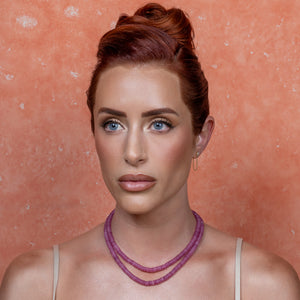 Opulent Oleander Jumbo Chalcedony Choker