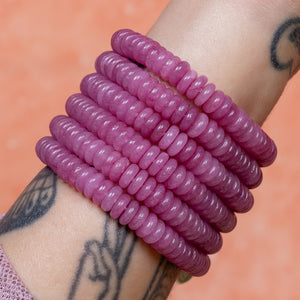 Opulent Oleander Jumbo Chalcedony Bracelet