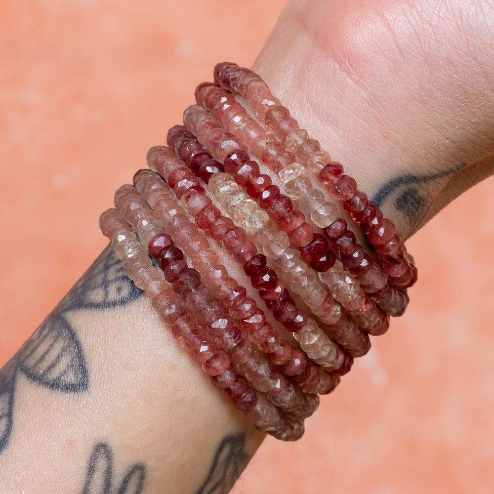 Royal Retreat Ombré Garnet Bracelet