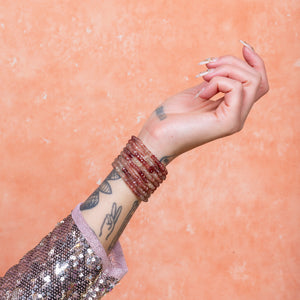 Royal Retreat Ombré Garnet Bracelet