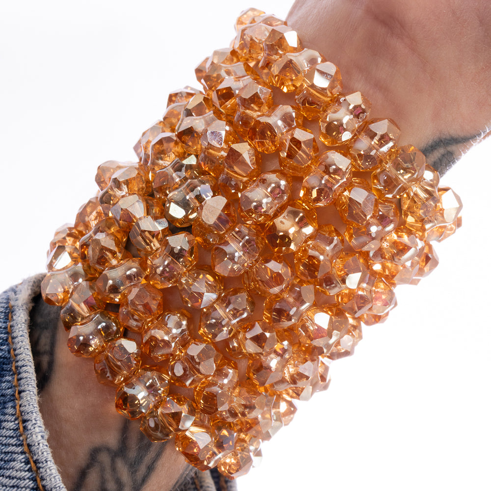 Per My Last Jumbo Orange Crystal Bracelet – Rachel Lynn x Corri Lynn