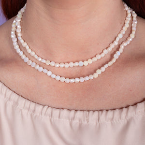 Chill Time Beige Crystal Choker