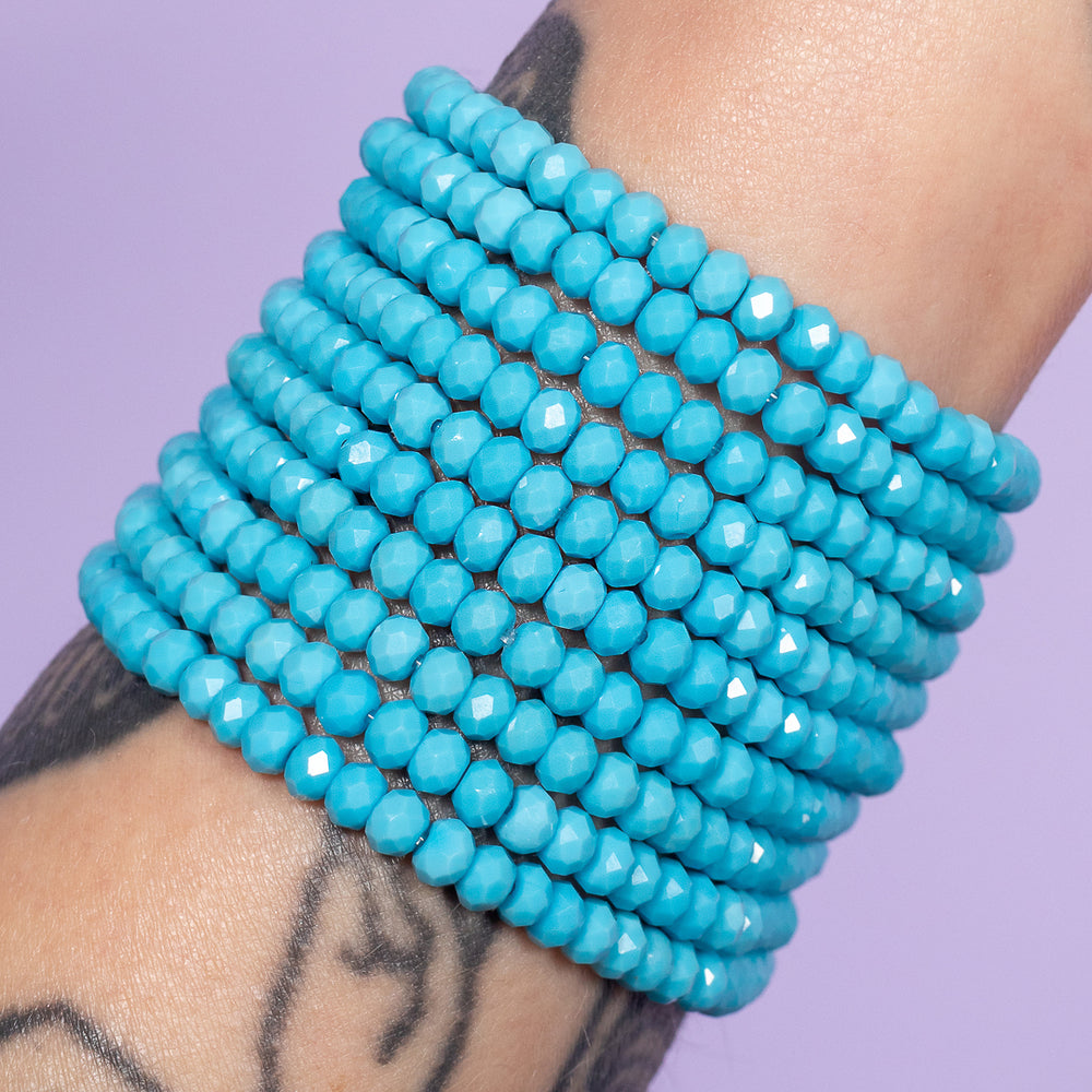 Aqua Pop Turquoise Gemstone Bracelet
