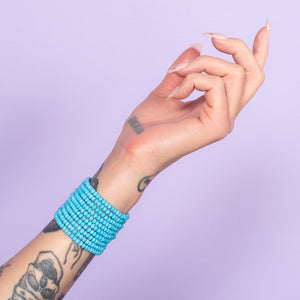 Aqua Pop Turquoise Gemstone Bracelet