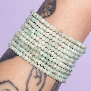 Sassy Green Opal Gemstone Bracelet