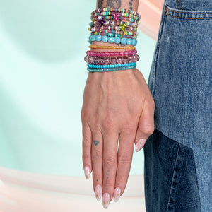 Aqua Pop Turquoise Gemstone Bracelet