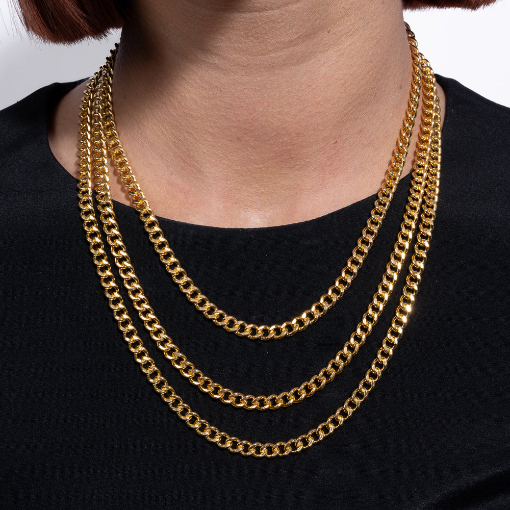 Style Pulse Yellow Gold Fill Curb Chain