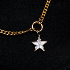 Rising Star 14K Yellow Gold and Gemstone Star Charm
