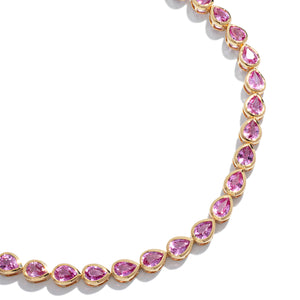 Forever Collection 14K Yellow Gold and Gemstone Tennis Bracelets