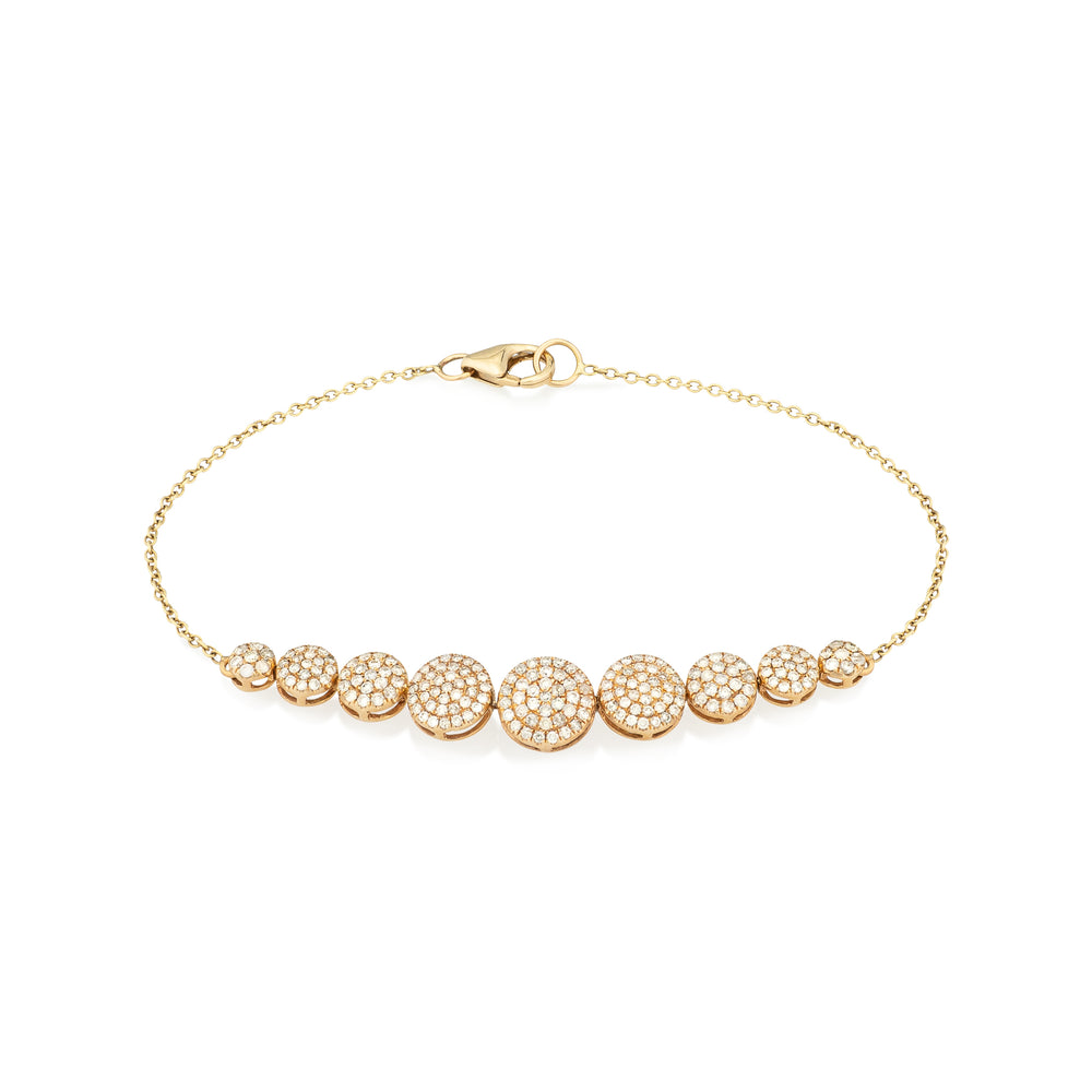 Forever Collection 14K Yellow Gold and Gemstone Tennis Bracelets