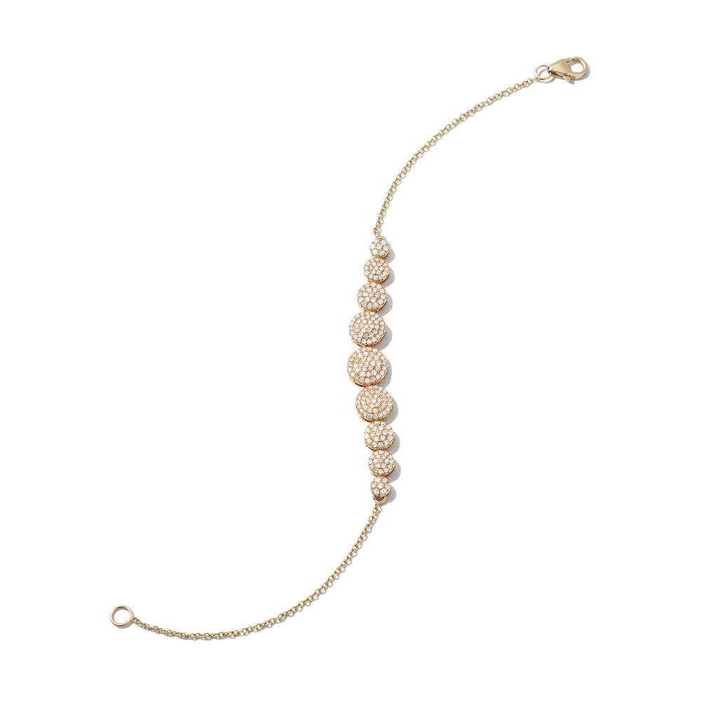 Forever Collection 14K Yellow Gold and Gemstone Tennis Bracelets