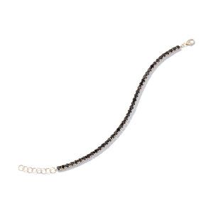 Forever Collection 14K Yellow Gold and Gemstone Tennis Bracelets
