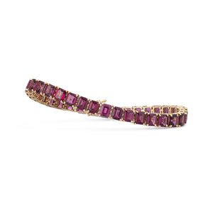 Forever Collection 14K Yellow Gold and Gemstone Tennis Bracelets