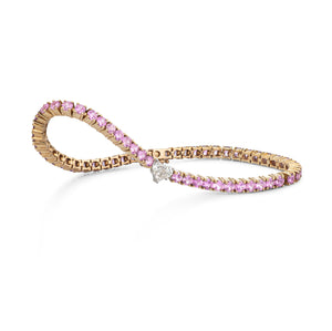 Forever Collection 14K Yellow Gold and Gemstone Tennis Bracelets