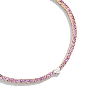 Forever Collection 14K Yellow Gold and Gemstone Tennis Bracelets