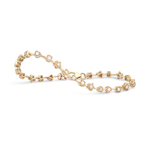 Forever Collection 14K Yellow Gold and Gemstone Tennis Bracelets