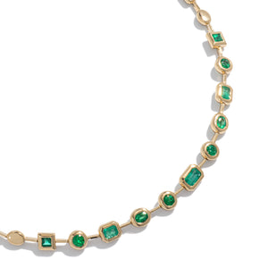 Forever Collection 14K Yellow Gold and Gemstone Tennis Bracelets