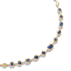 Forever Collection 14K Yellow Gold and Gemstone Tennis Bracelets