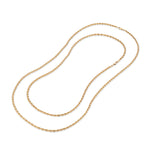 Tough Daisy 18K Gold Fill Rope Chain Necklace