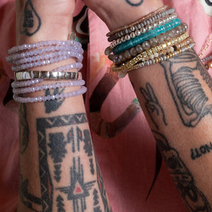 Everlasting Gray Itsy 3pc Bracelet Stack
