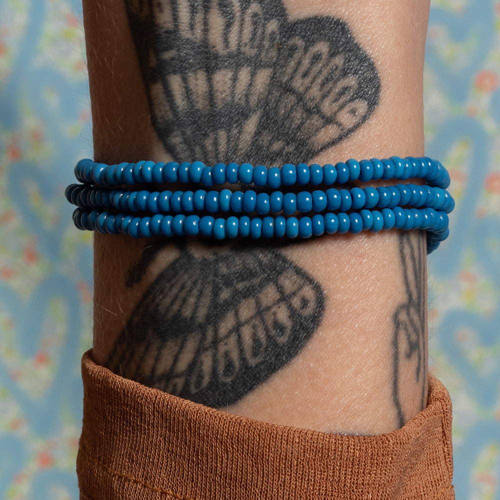 
            
                Load image into Gallery viewer, Bold Beauty Blue Itsy 3pc Bracelet Stack
            
        