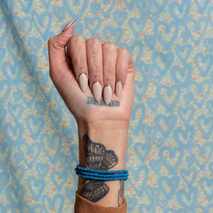 Bold Beauty Blue Itsy 3pc Bracelet Stack