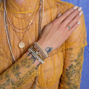 Tough Daisy Micro Itsy Gold Filled Paperclip Chain