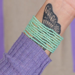 Laid Back Itsy 3pc Crystal Bracelet Stack