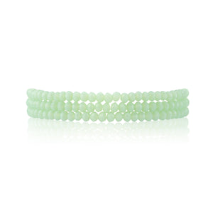 Laid Back Itsy 3pc Crystal Bracelet Stack